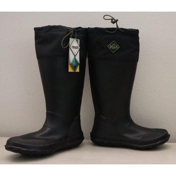 Muck Boot Company Men's Sz 9 Women's Sz 10 Black Forager Convertible Boot - Picture 7 of 16